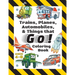 Trains, Planes, Automobiles, & Things that Go! Coloring Book: For Kids Ages 4-8 (With Unique Coloring Pages!)