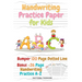 Handwriting Practice Paper for Kids: Amazing Bumper 120 Page Dotted Line for ABC with Bonus 26 Page Handwriting Practice A-Z Alphabet with Sight words