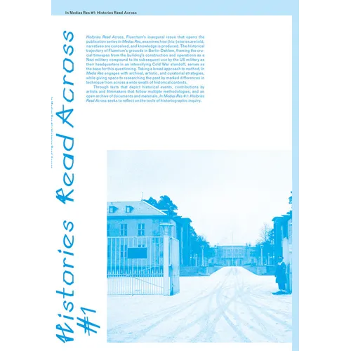 In Medias Res #1: Histories Read Across