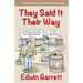 They Said It Their Way: The Official Tennessee Book of By-Words and Old Sayings