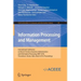 Information Processing and Management: International Conference on Recent Trends in Business Administration and Information Processing, Baip 2010, Tri