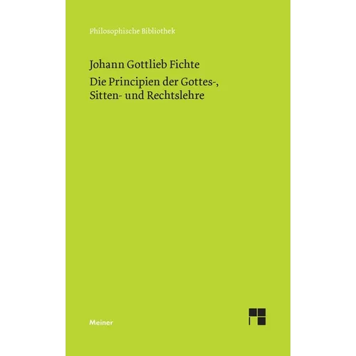 Die Principien der Gottes-, Sitten- und Rechtslehre: Februar und März 1805
