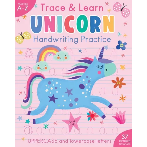 Trace & Learn Handwriting Practice: Unicorn