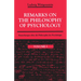 Remarks on the Philosophy of Psychology, Volume 1