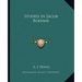 Studies in Jacob Boehme