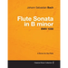 Johann Sebastian Bach - Flute Sonata in B Minor - Bwv 1030 - A Score for the Flute