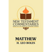 Matthew: A Commentary on the Gospel According to Matthew