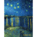 Van Gogh Art Planner 2021: Starry Night Over the Rhone Organizer Calendar Year January - December 2021 (12 Months) Large Artistic Monthly Weekly Daily