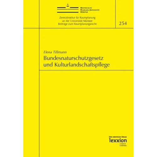 Bundesnaturschutzgesetz Und Kulturlandschaftspflege