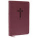 NKJV, Value Thinline Bible, Standard Print, Imitation Leather, Burgundy, Red Letter Edition