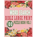 Word Search Bible Large Print 100 Puzzle Book Vol.1