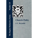 Church Polity: or The Kingdom of Christ in Its Internal and External Development