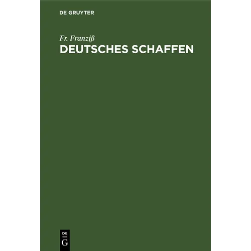 Deutsches Schaffen: Erfinder, Seltene Berufe, Technische Wunder