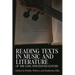 Reading Texts in Music and Literature of the Long Nineteenth Century