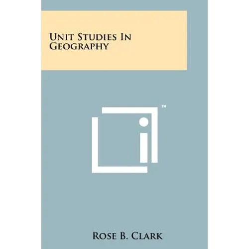 Unit Studies in Geography