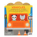 Vehicles Coloring Book + Stickers