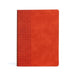 CSB Study Bible, Coral Leathertouch, Indexed