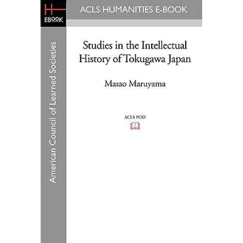 Studies in the Intellectual History of Tokugawa Japan