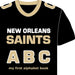 New Orleans Saints Abc-Board