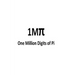 One Million Digits of Pi: Computation of 1000000 digits of Pi