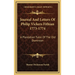 Journal And Letters Of Philip Vickers Fithian 1773-1774: A Plantation Tutor Of The Old Dominion