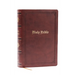 KJV Holy Bible: Personal Size Giant Print, Brown Leathersoft, Red Letter, Comfort Print: King James Version