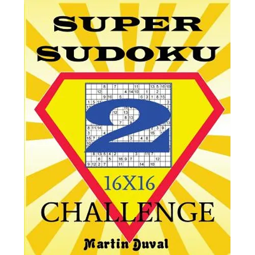 Super Sudoku Challenge 2 16x16