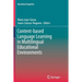Content-Based Language Learning in Multilingual Educational Environments