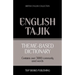 Theme-based dictionary British English-Tajik - 3000 words