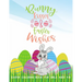 Bunny Kisses & Easter Wishes Coloring Book For Girls 4-8: Stress-Relief Activities For Kids