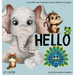 Hello, A Fun-loving Guide to Greetings: Toddlers will love this delightful poetry book of opposites and friendly animals Social Emotional Learning Exc