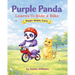 Purple Panda Learns to Ride a Bike