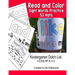 Read and Color Sight Words Practice 53 Hats: Kindergarten Dolch List CCSS.RF.K.3.C