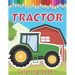 Tractor Coloring Book: Various Drawings of Tractors and Farm Vehicles in Farm Life Scenes for Kids