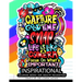 Inspirational Coloring books for adults relaxation: Motivation Quotes: A Positive & Uplifting