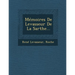 Memoires de Levasseur de La Sarthe...