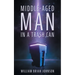Middle-Aged Man in a Trashcan
