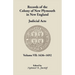 Records of the Colony of New Plymouth in New England, Volume VII: Judicial Acts, 1636-1692