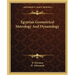 Egyptian Geometrical Metrology and Dynastology