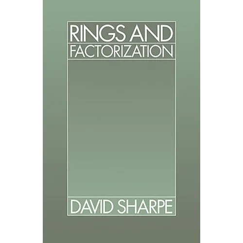 Rings and Factorization