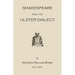 Shakespeare and the Ulster Dialect