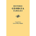Historic Georgia Families