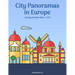 City Panoramas in Europe Coloring Book for Kids 1, 2 & 3