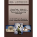 Chung Fook V. White U.S. Supreme Court Transcript of Record with Supporting Pleadings