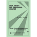 Data Theory and Dimensional Analysis
