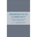 Hermeneutical Community