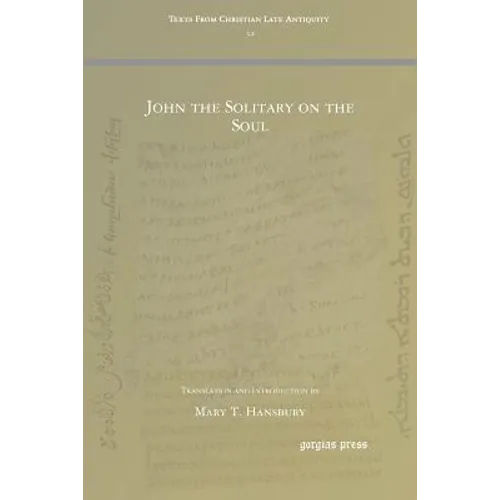 John the Solitary on the Soul