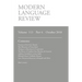 Modern Language Review (113: 4) October 2018