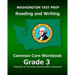 WASHINGTON TEST PREP Reading and Writing Common Core Workbook Grade 3: Preparation for the Smarter Balanced (SBAC) Assessments