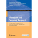 Metadata and Semantic Research: 15th International Conference, Mtsr 2021, Virtual Event, November 29 - December 3, 2021, Revised Selected Papers